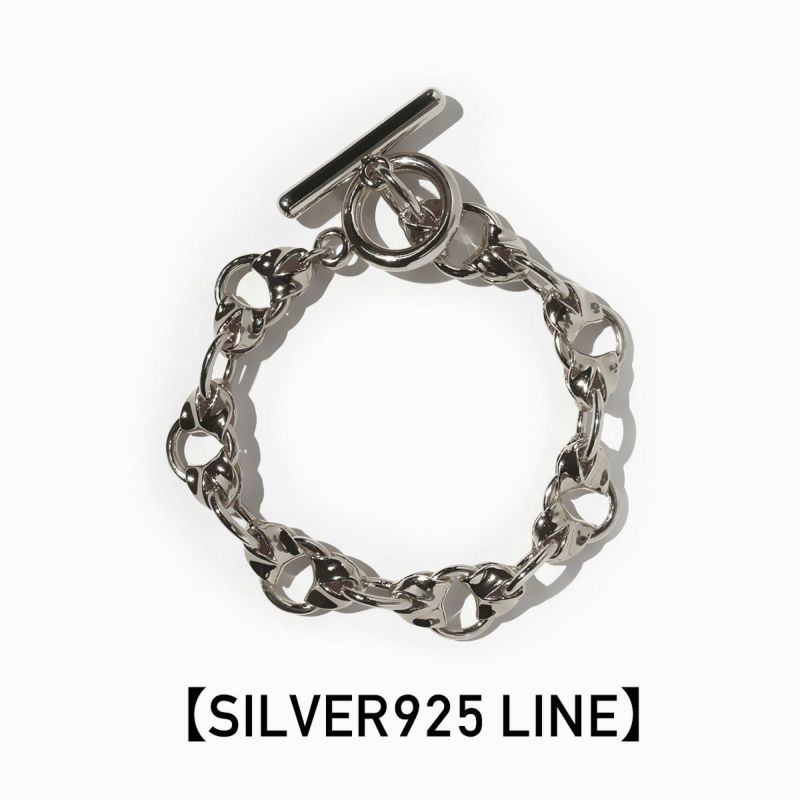 Bump Chain Bracelet【SILVER925 Line】(SILVER COLOR) | G-9（ガク）