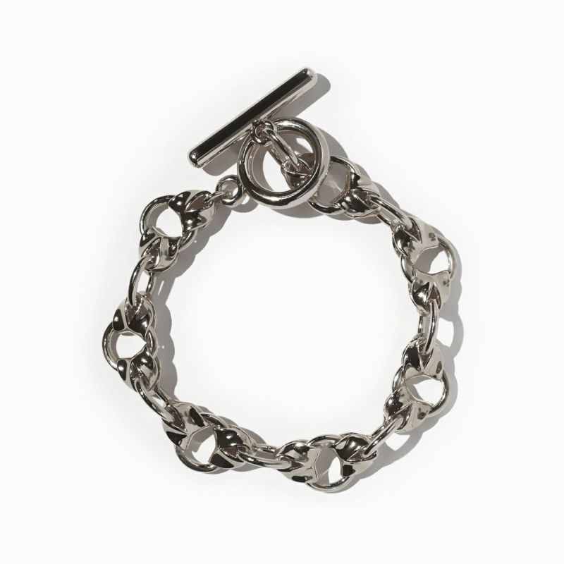 Bump Chain Bracelet【SILVER925 Line】(SILVER COLOR) | G-9 