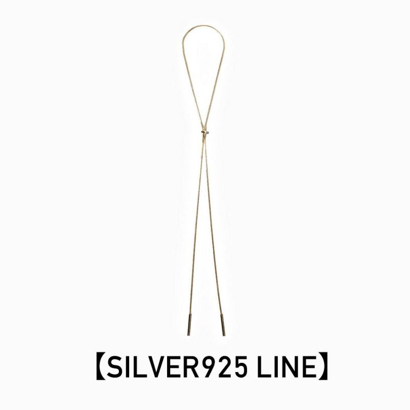 Snake Chain Necklace【SILVER925 Line】(SILVER COLOR) | G-9（ガク）