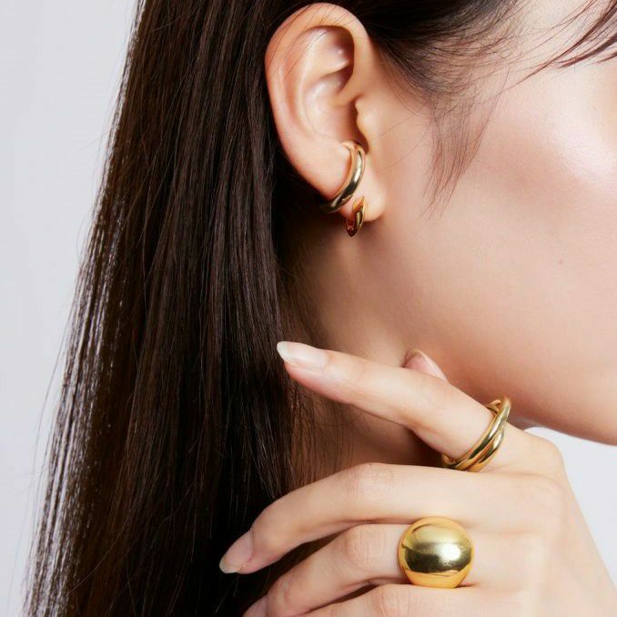 Simple Ear Cuff【CASUAL Line】(GOLD COLOR) | G-9（ガク）