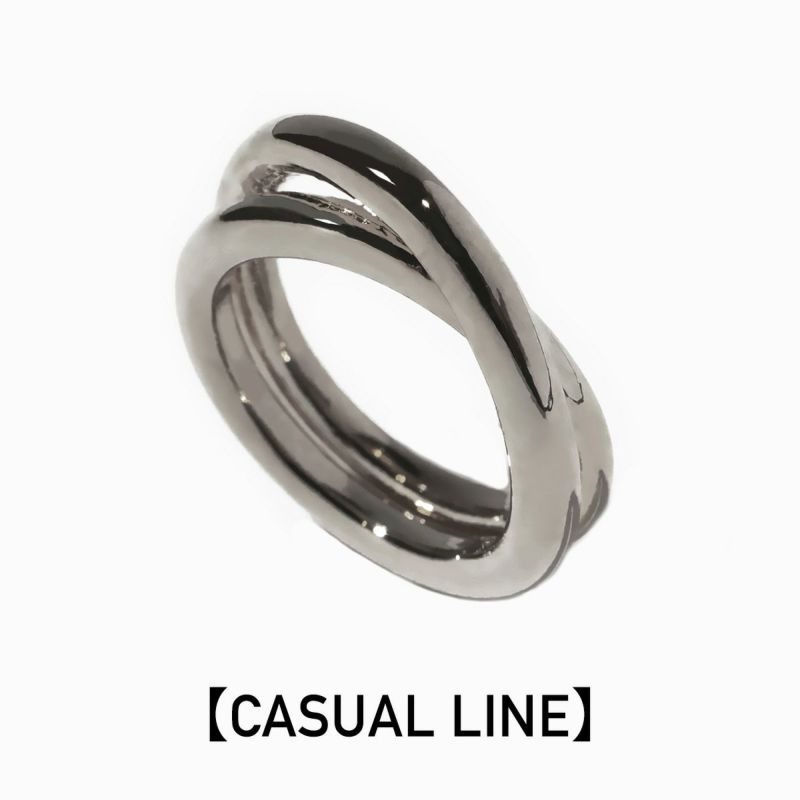 Scroll Ring【CASUAL Line】(SILVER COLOR) | G-9（ガク）