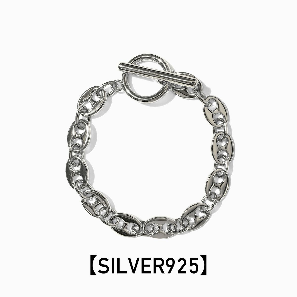 Big Bean Chain Bracelet【SILVER925】(Silver) | G-9（ガク）